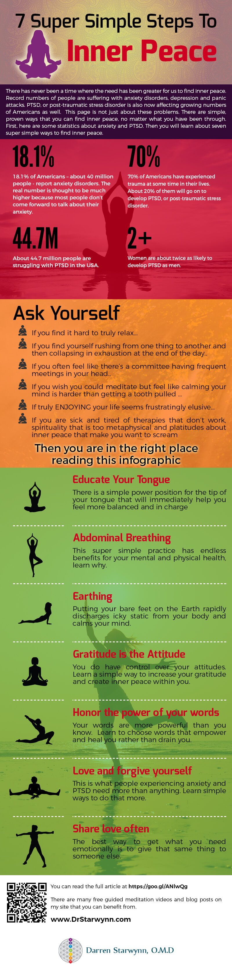 7 super simple steps to inner peace