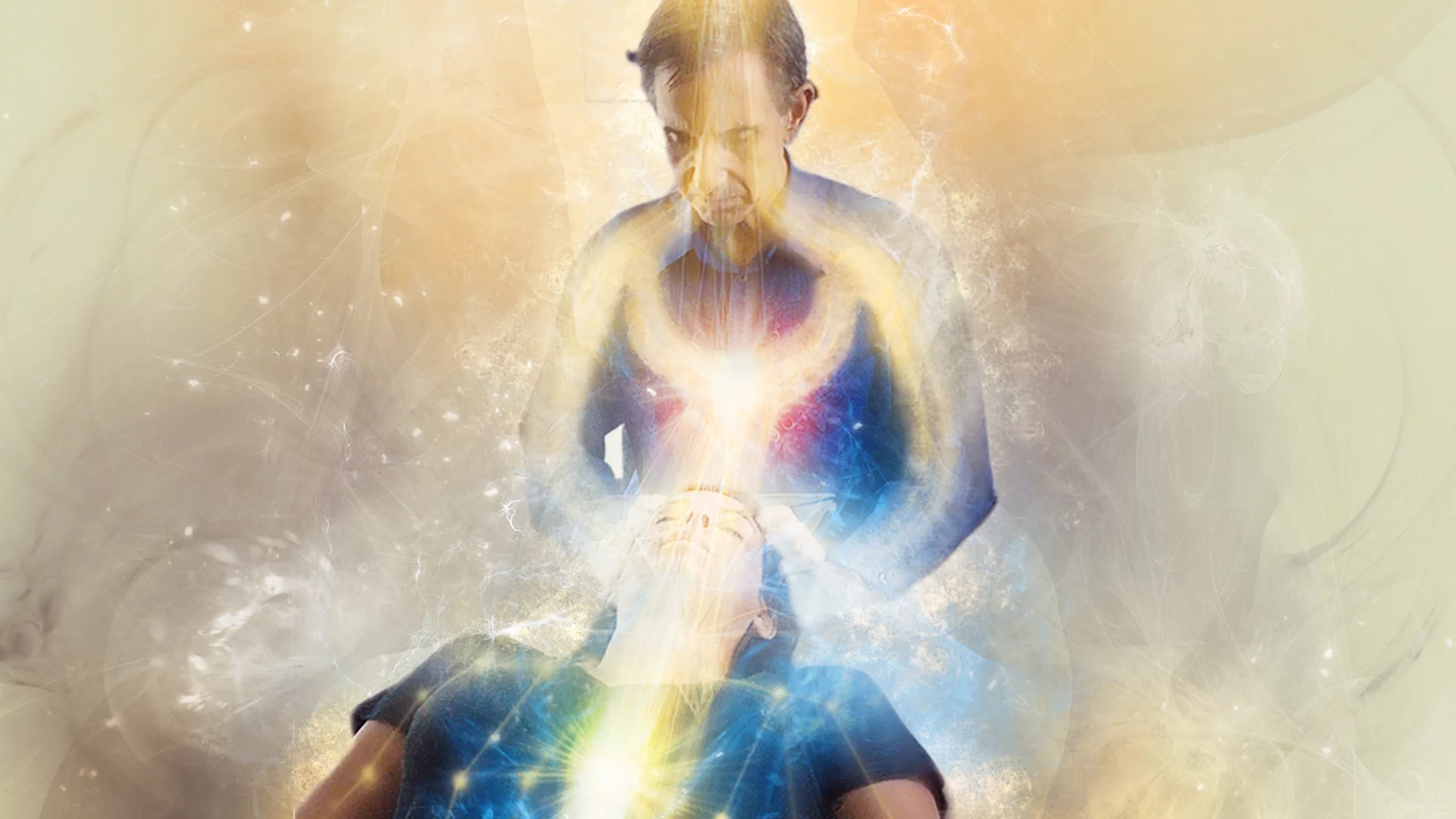 darren working on chakra